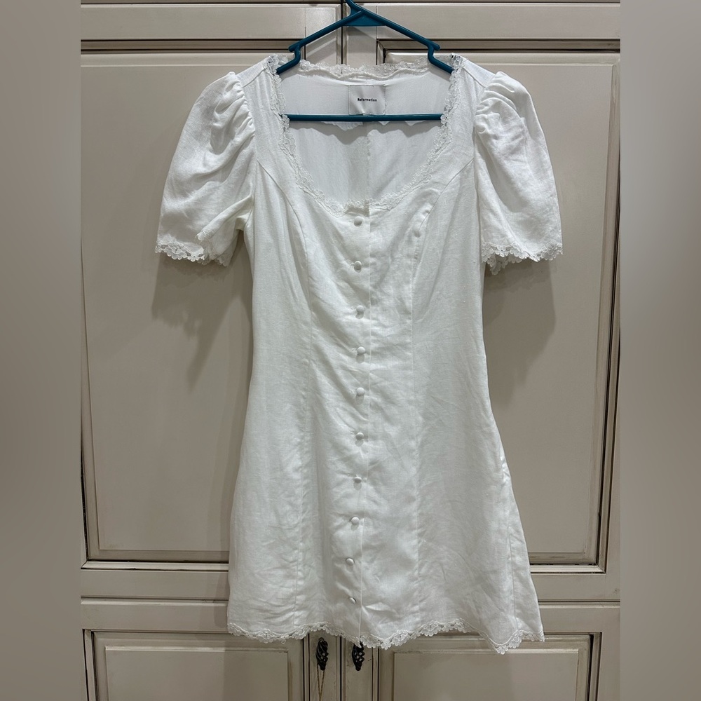 Reformation linen dress